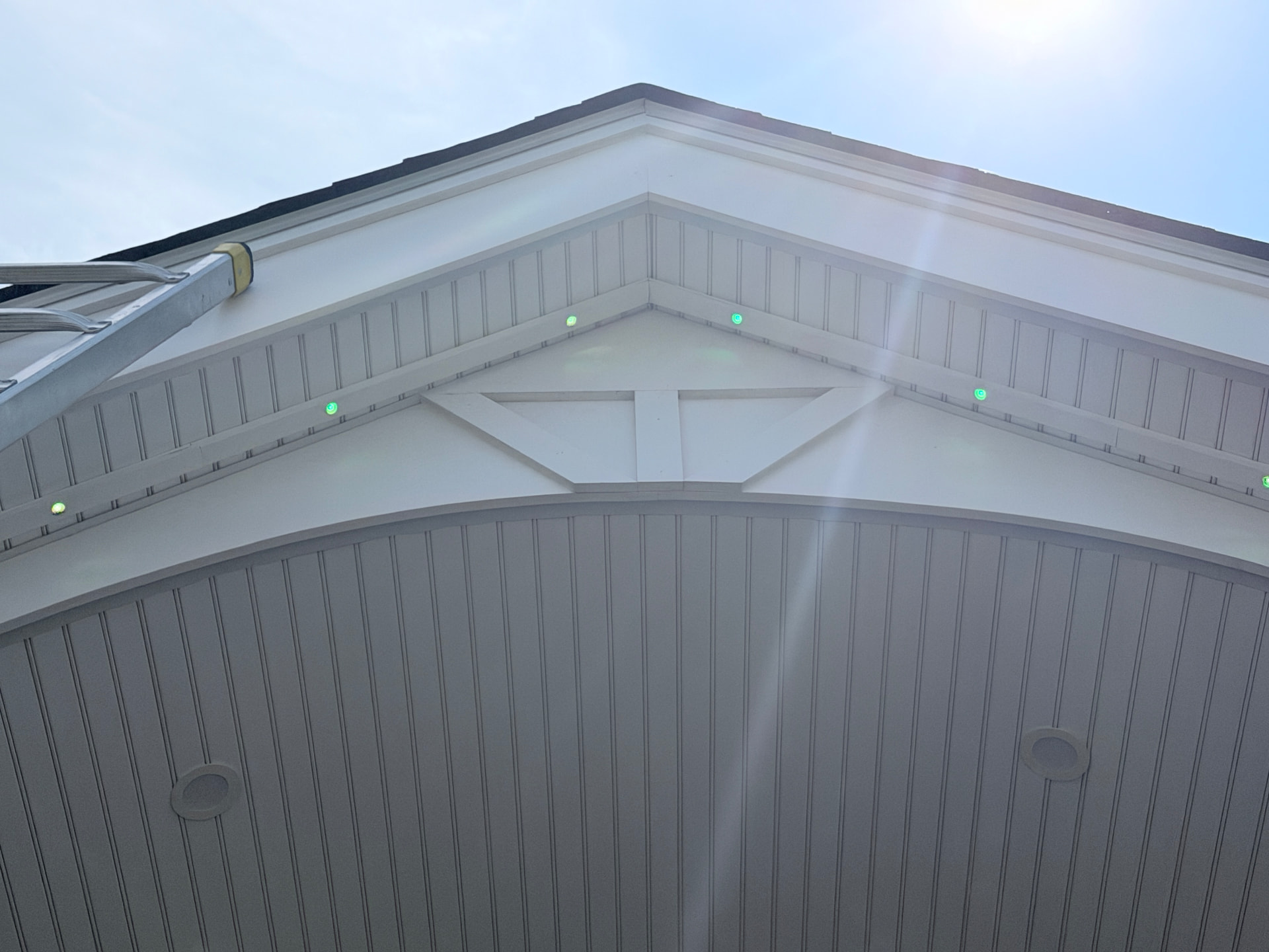 Our custom aluminum track system conceals the wiring and gives a sleek, factory-finished